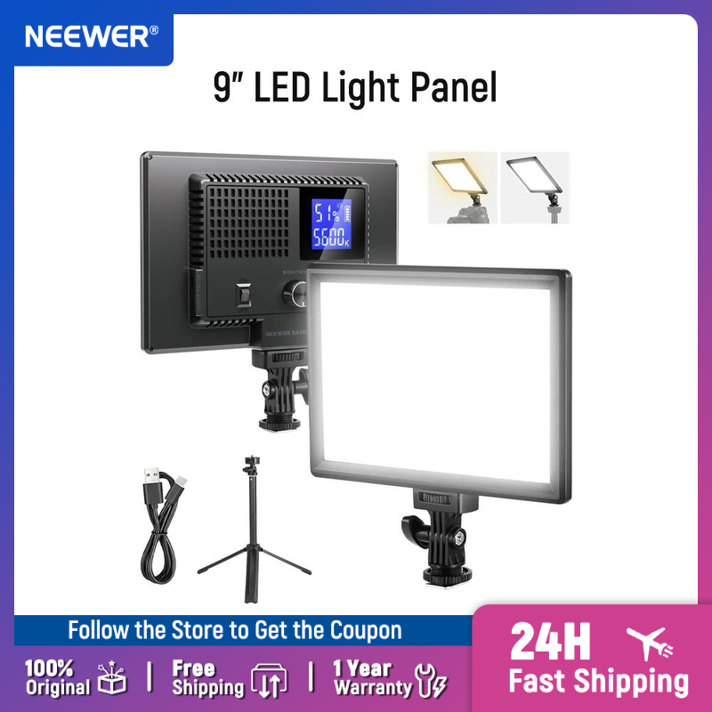 Photography Lighting Basics - Panneau lumineux LED NEEWER Basics 9
