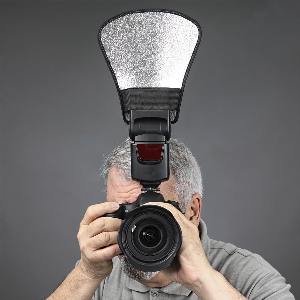 Photography Lighting Reflectors - Diffuseur de flash universel 2-en-1, boîte