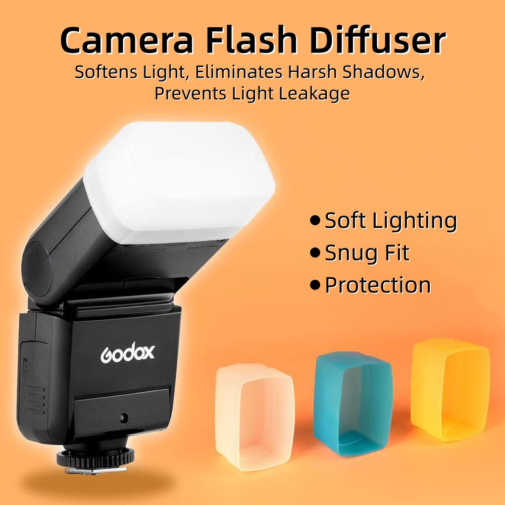 Photography Lighting Godox - Diffuseur de flash pour appareil photo,