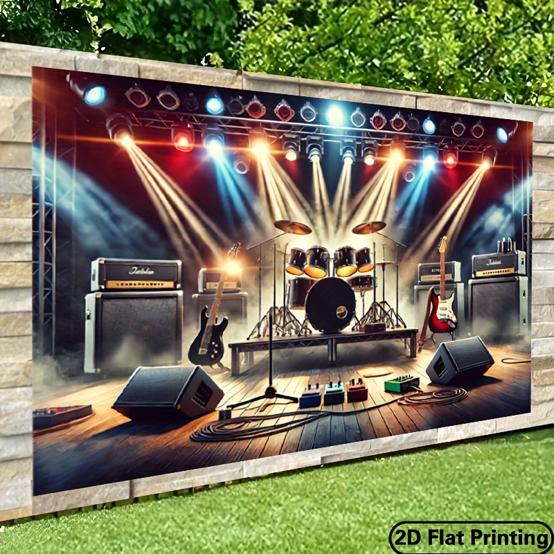 Photography Lighting Background - Guirlande lumineuse 2D à lettres plates,