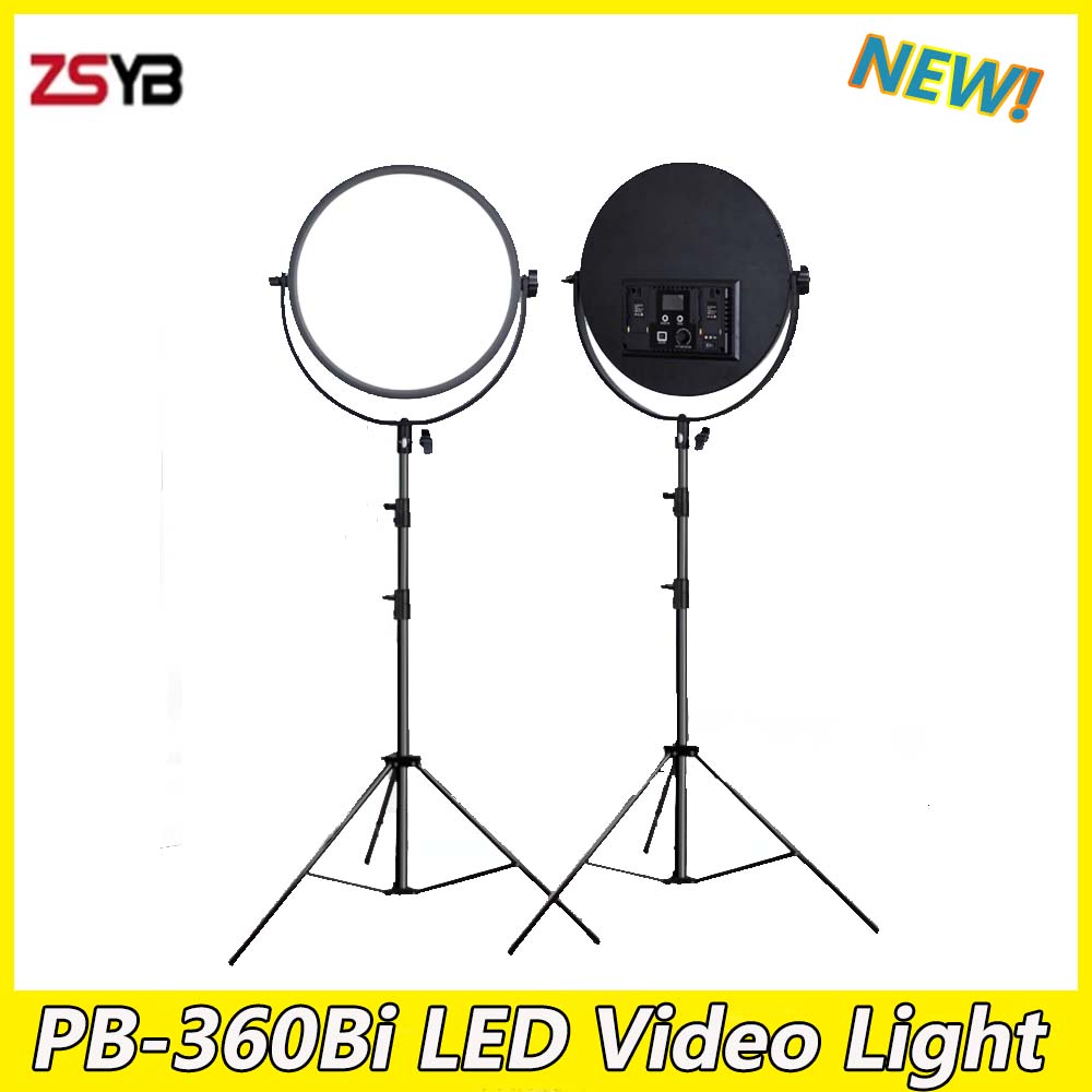 Photography Lighting Tools - ZSYB PB-360Bi LED Vidéo Lumière 60w