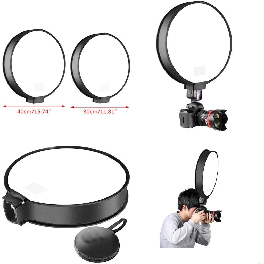 Softbox Portable Strip - Mini boîte à lumière ronde universelle