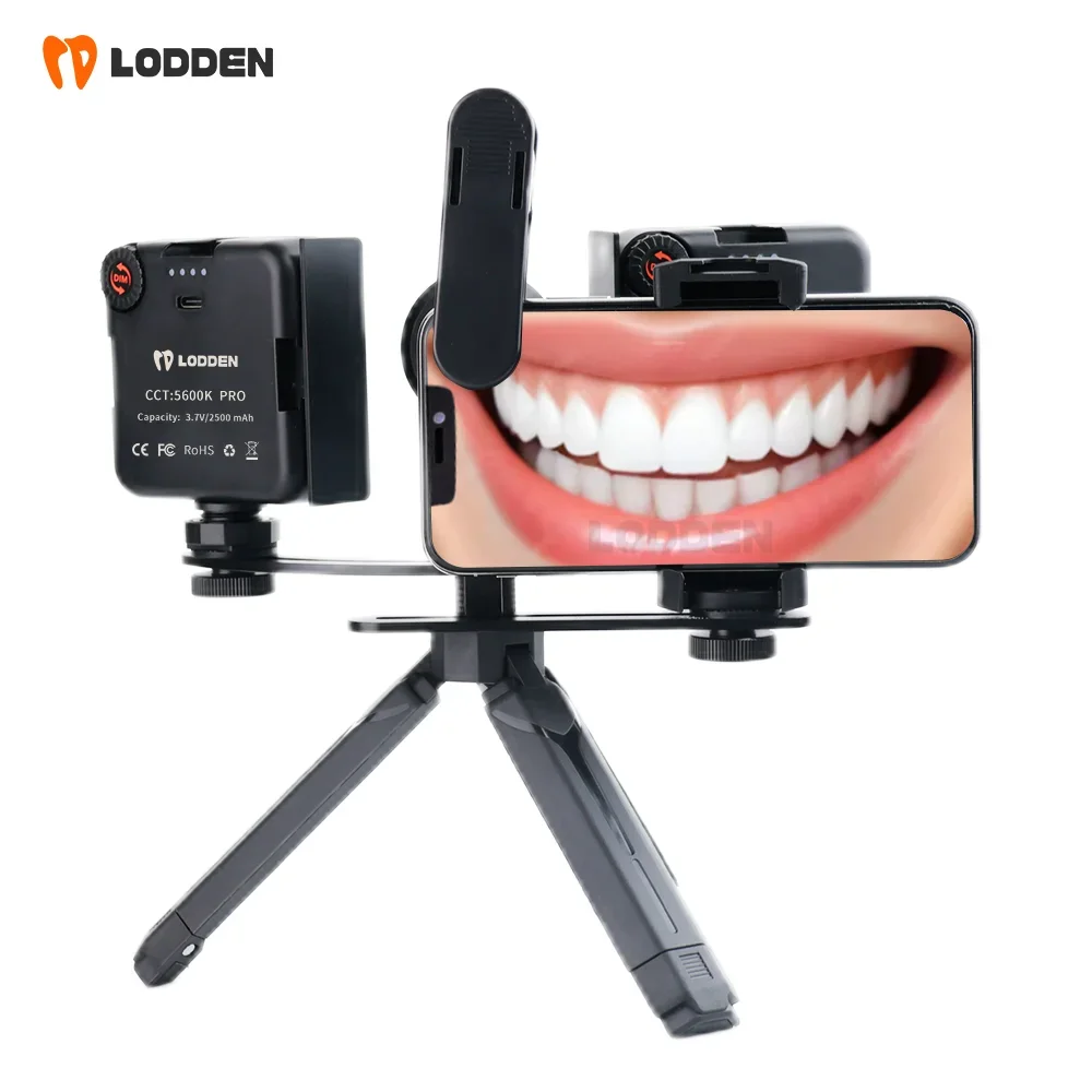 Photography Lighting Flash - LODDEN-Lumière de remplissage dentaire Bluetooth, Flash