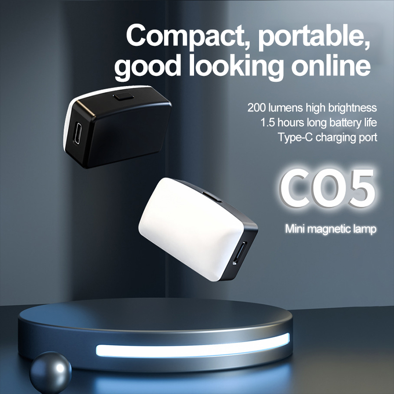 Photography Lighting Flash - Mini lumière de remplissage magnétique pour