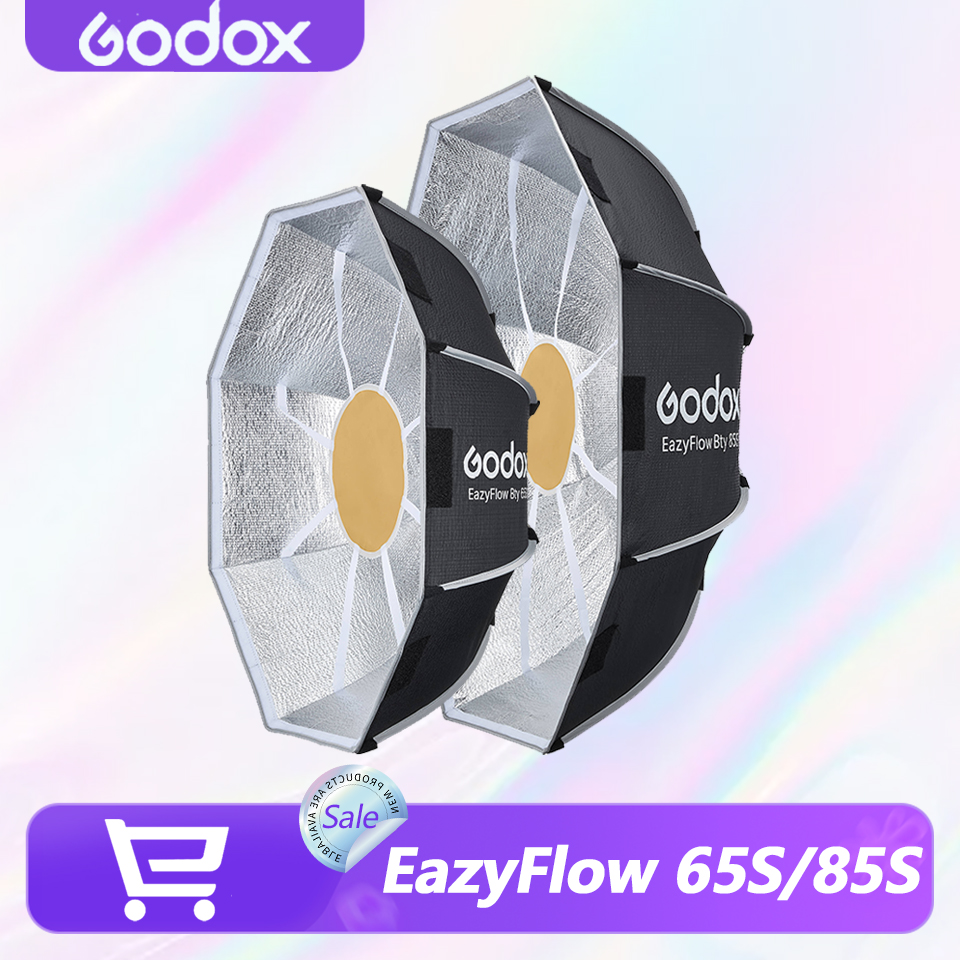 Photography Lighting Set Up - Godox EazyFlow Bty 65S/85S Beauty Dish