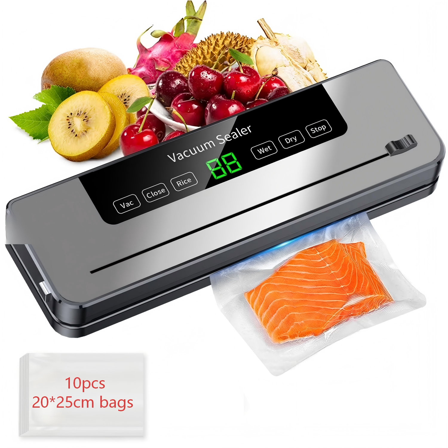 Photography Lighting For Food - Machine de scellage sous vide avec