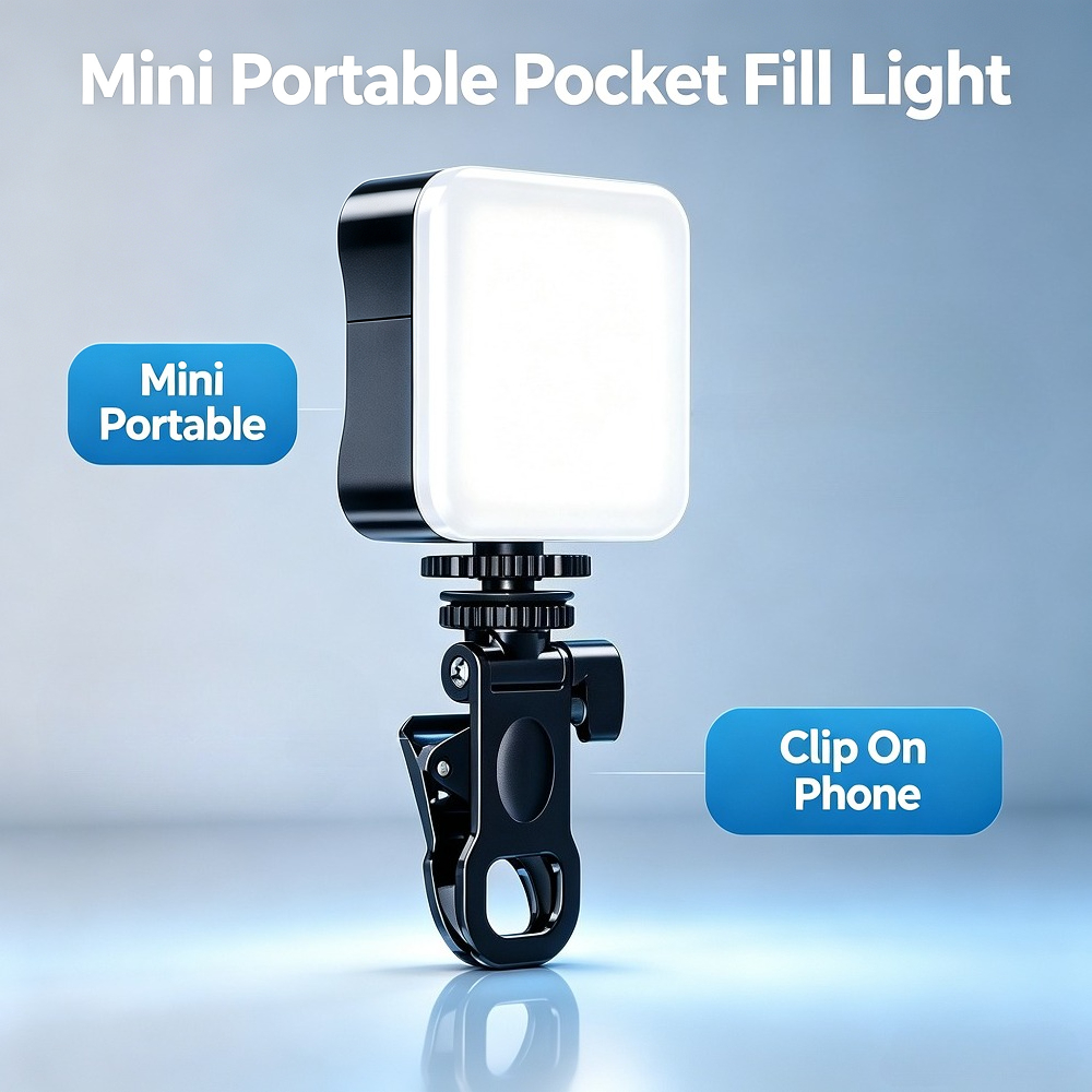 Photography Lighting Equipment - Mini lampe LED portable à clipser