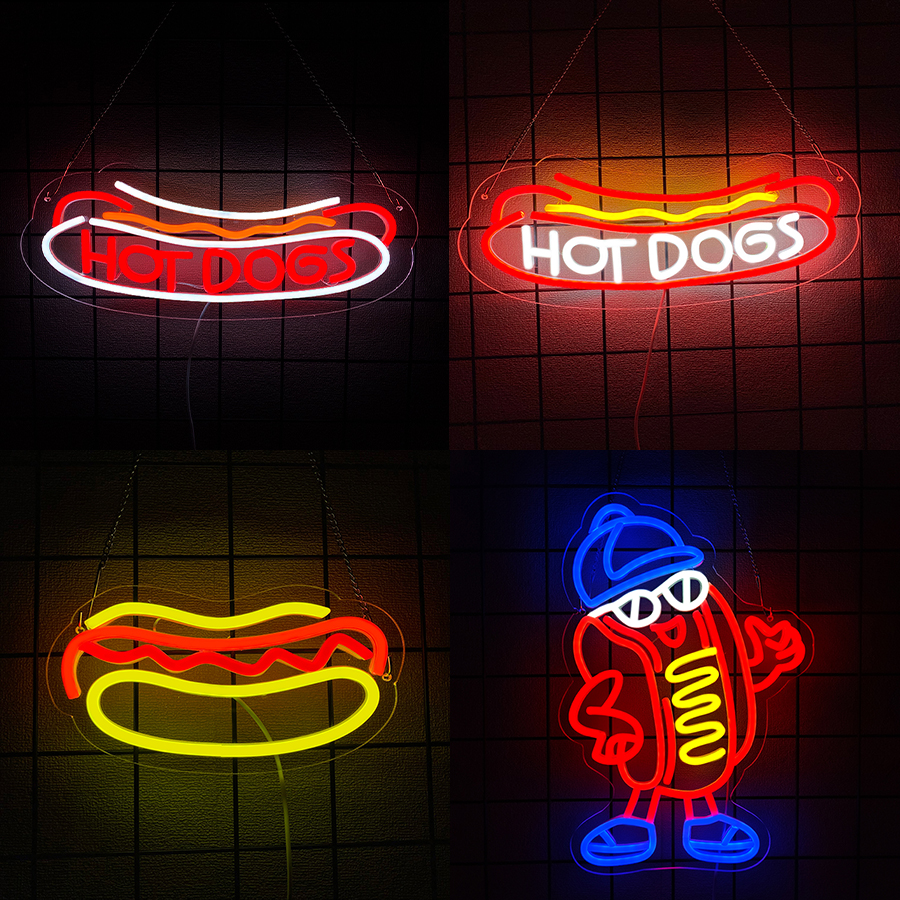 Photography Lighting For Food - Enseigne au néon de la série