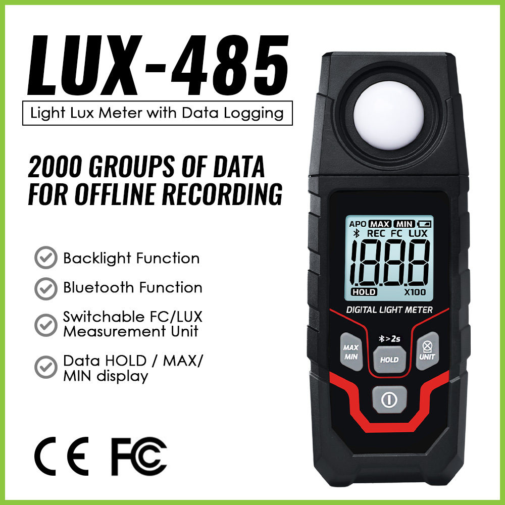 Photography Lighting Equipment - Luxmètre numérique Bluetooth avec application, 200