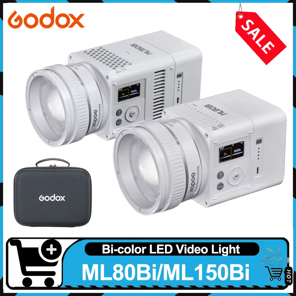 Photography Lighting Godox - Godox ML80Bi ML150Bi 80/150W 2800-6500K Éclairage