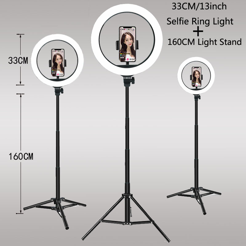 Photography Lighting Set Up - 26 33CM lumières vidéo lumière variable