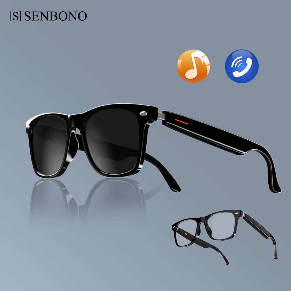 Photography Lighting Indoor - SENBONO E13 lunettes intelligentes: lentilles de