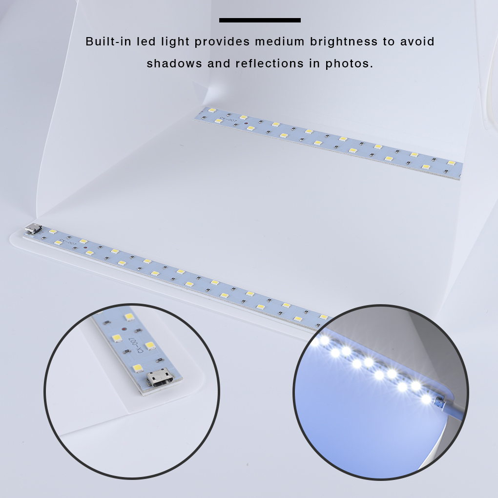 Mini Boîte à Lumière Pliante P - Softbox Portable Strip avis et prix