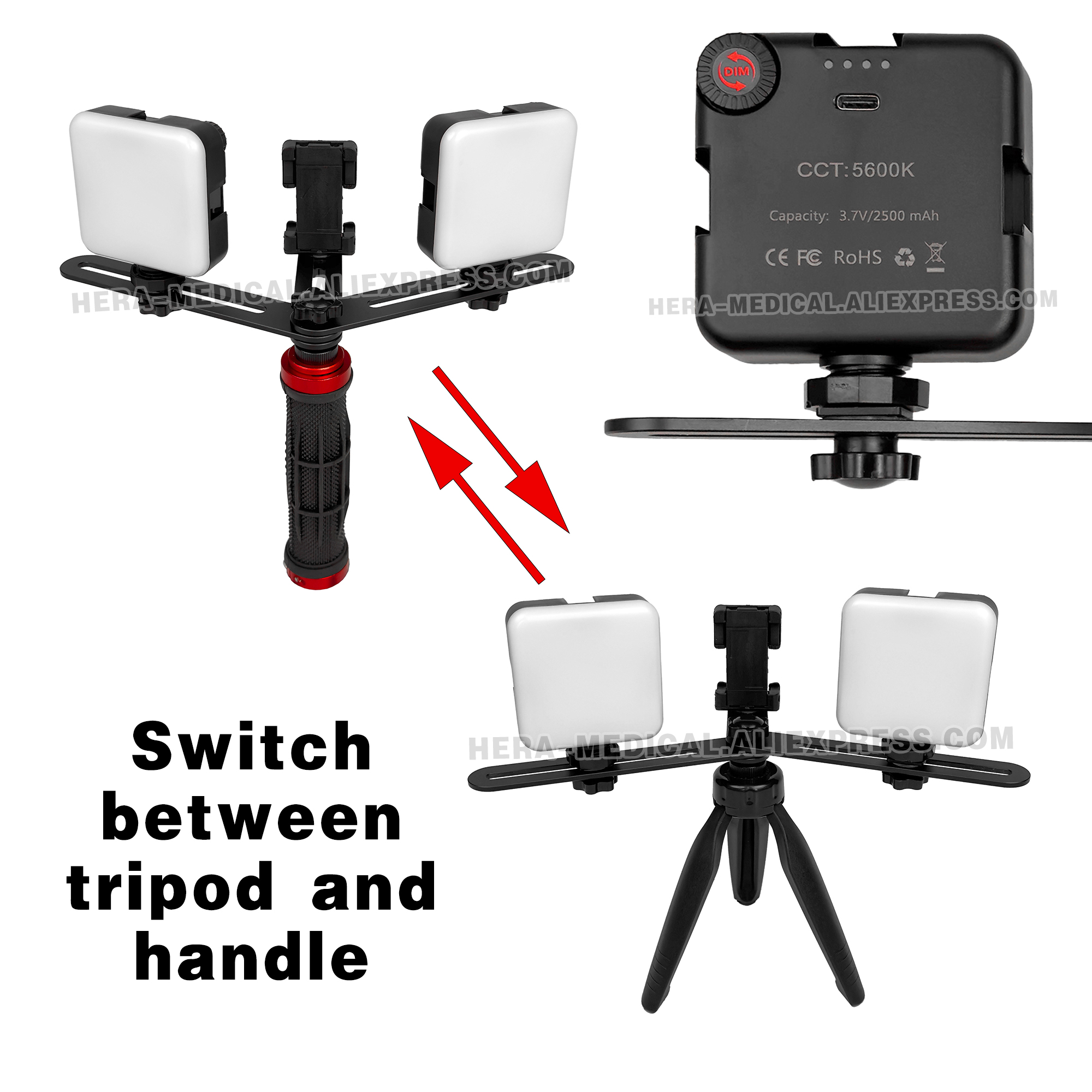 Lumière LED pour la photograph - Photography Lighting Equipment avis et prix