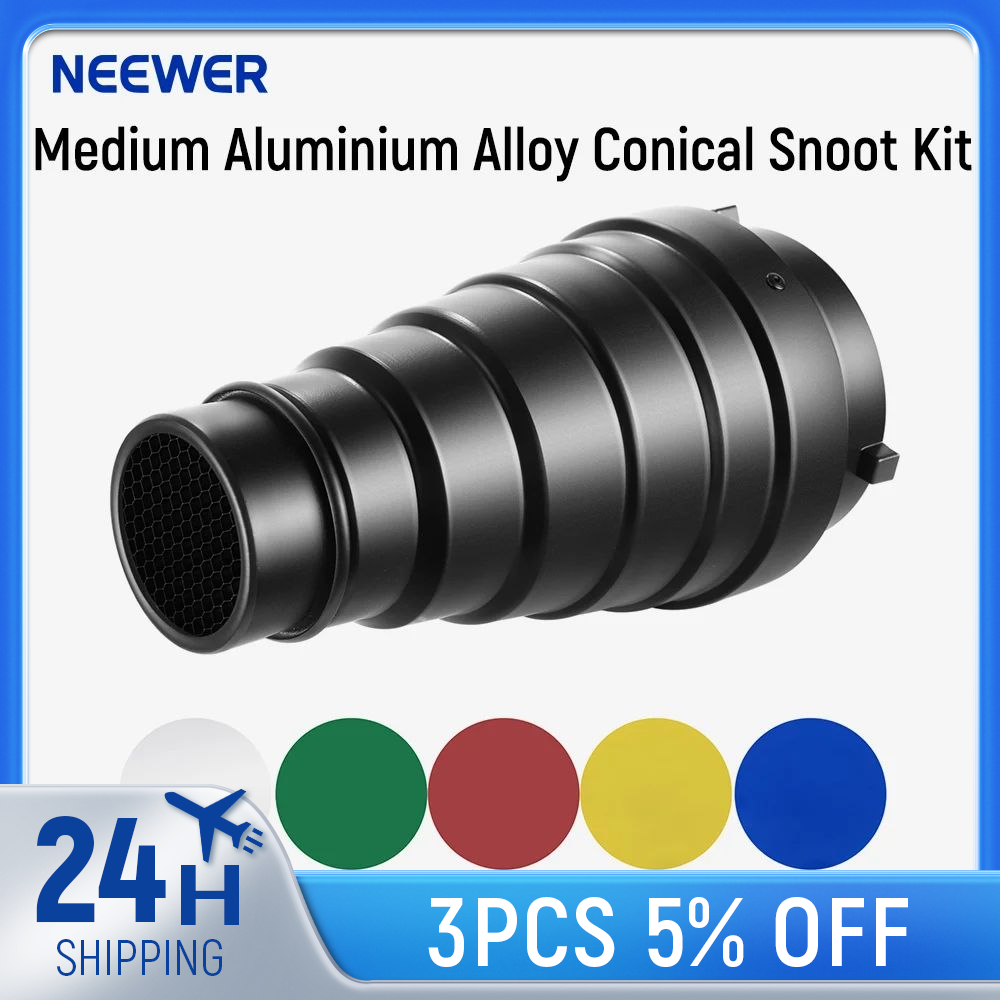 Neewer-Kit de Snoot Conique en - Honeycomb Grid Filter avis et prix