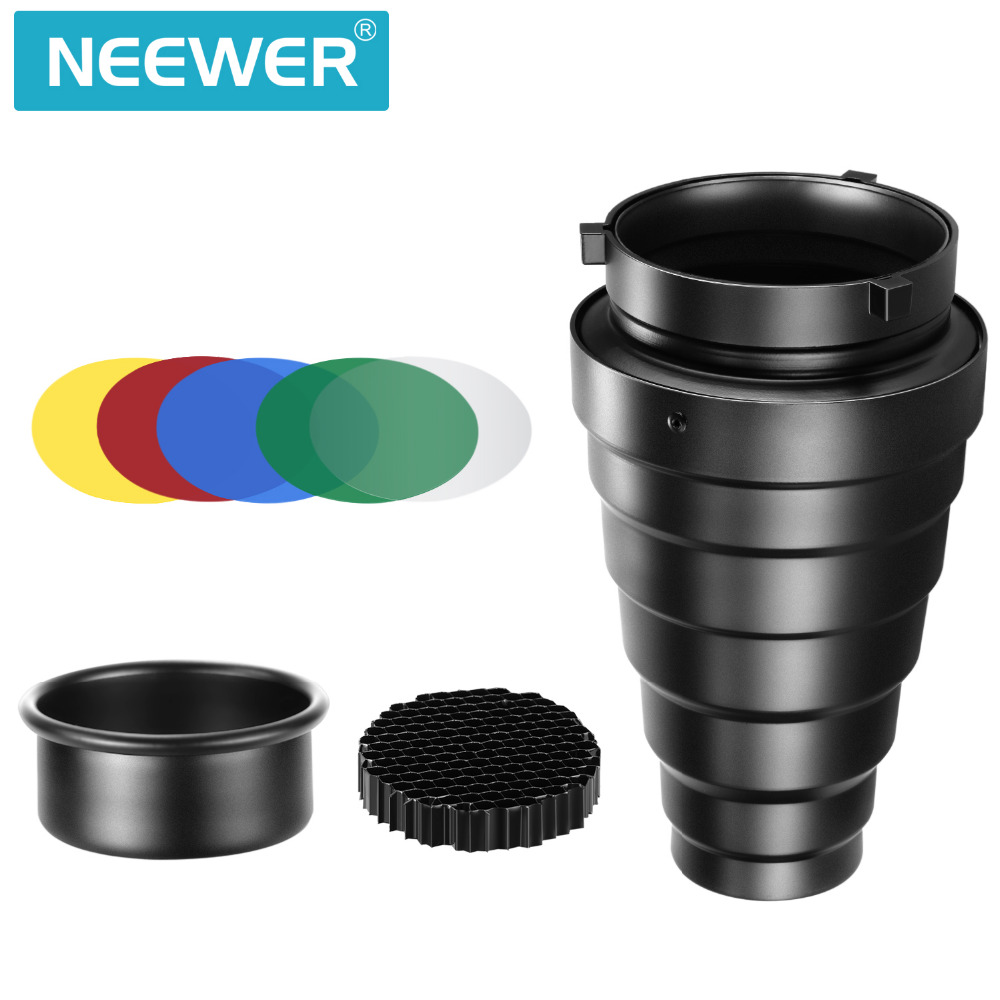 Neewer-Kit de Snoot Conique en - Honeycomb Grid Filter avis et prix