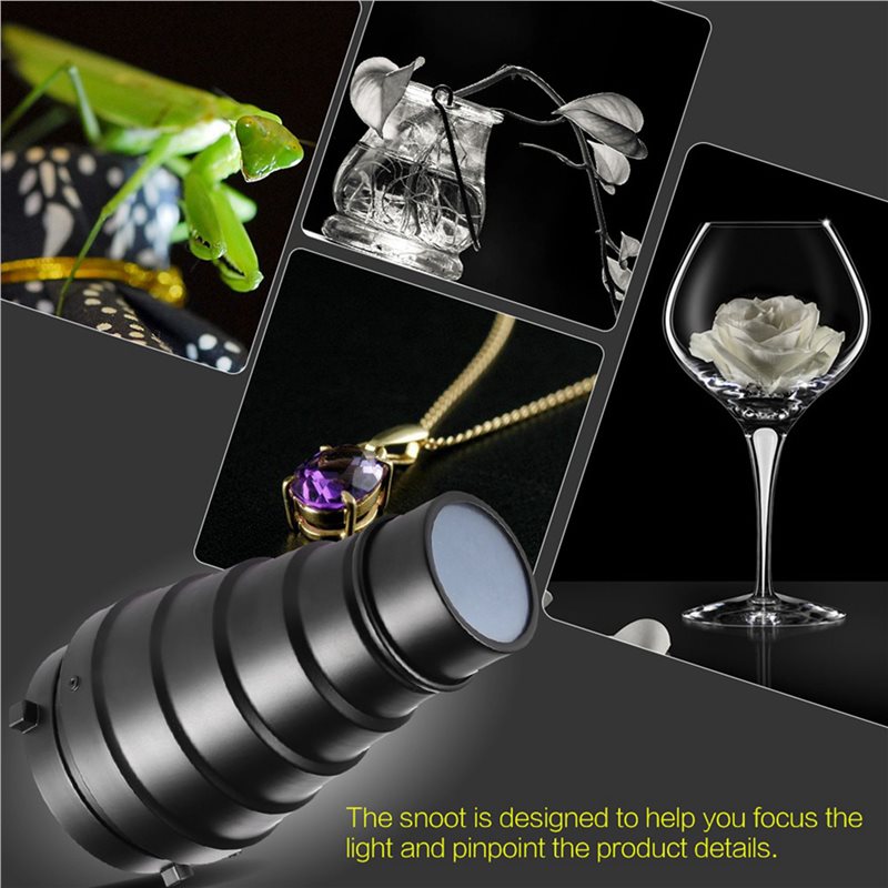 Snoot conique N75R-3X avec gri - Honeycomb Grid Filter avis et prix
