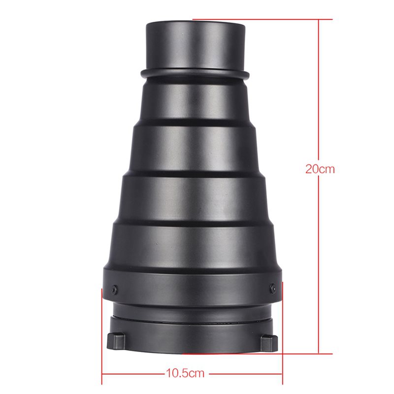 Snoot conique N75R-3X avec gri - Honeycomb Grid Filter avis et prix