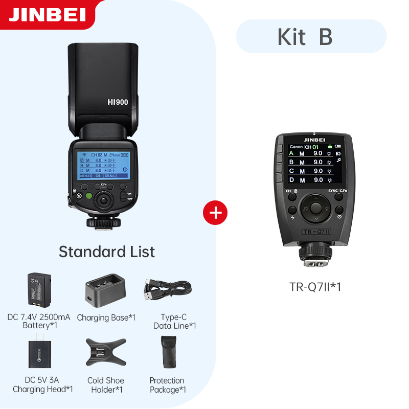 Kit Flash d'extérieur JINBEI H - Good Lighting In Photography avis et prix