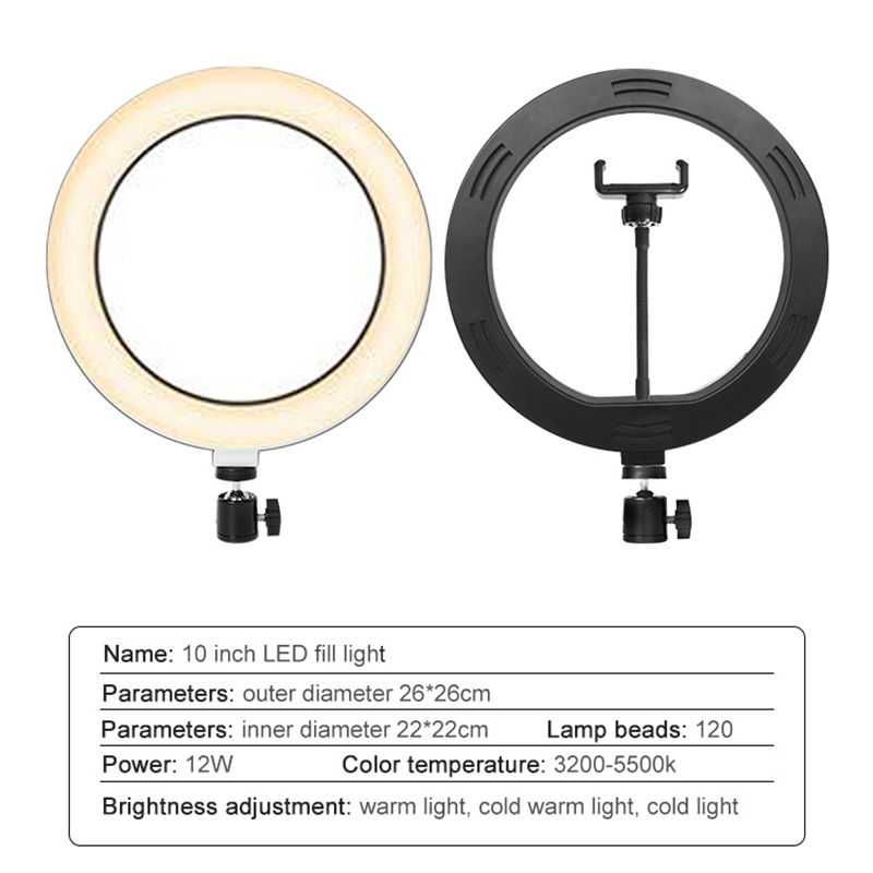 Anneau lumineux LED circulaire - Photography Lighting Set Up avis et prix
