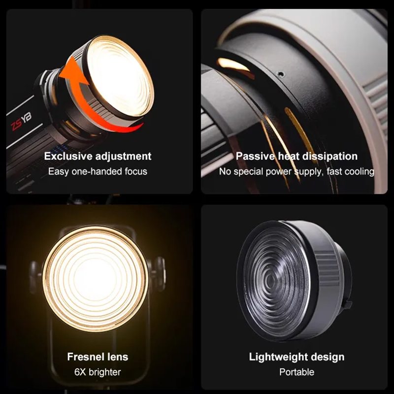 Adaptateur de lentille Fresnel - Photography Lighting Background avis et prix