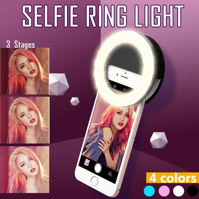 Anneau lumineux LED avec charg - Photography Lighting Flash avis et prix