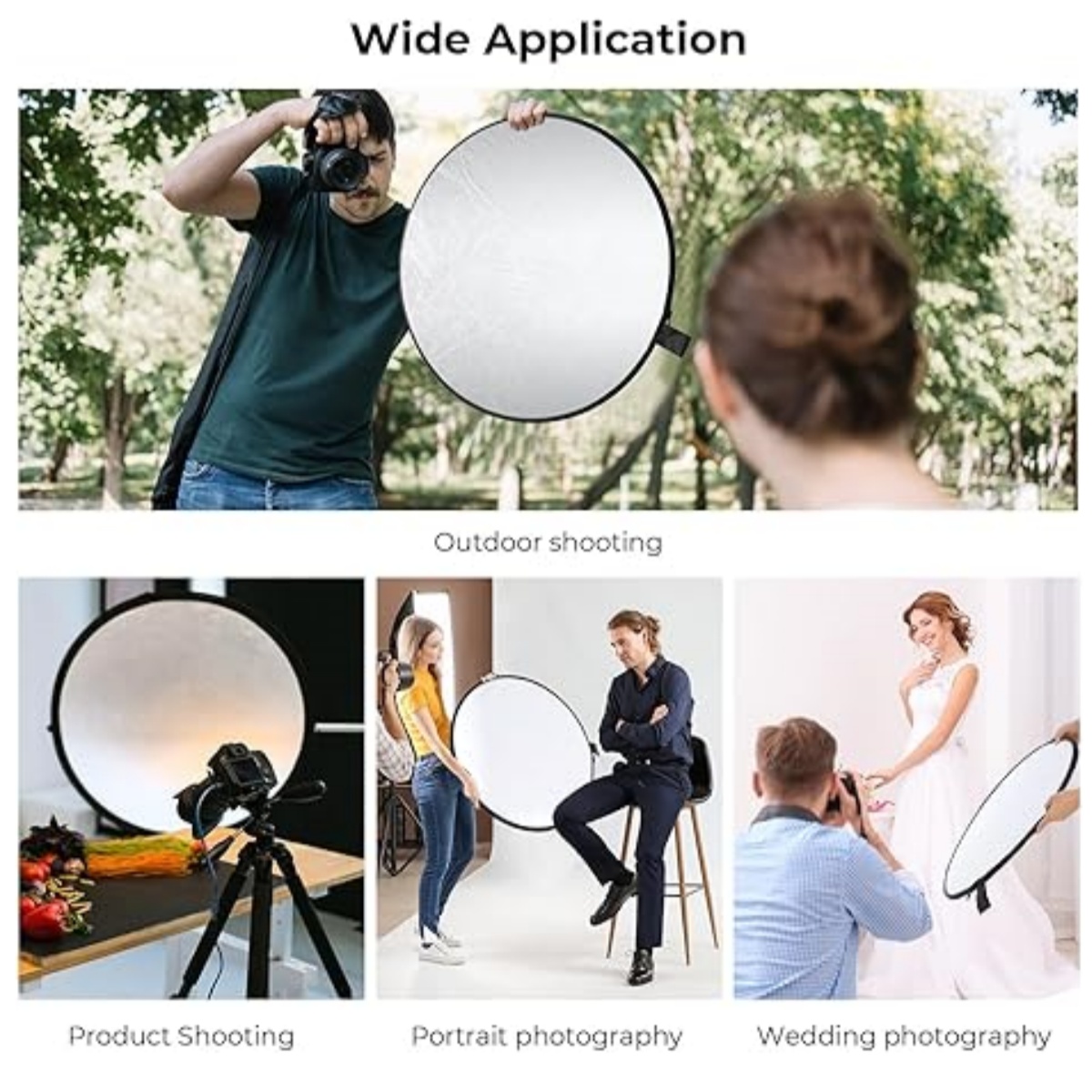 HUANYINGBJB Portable 5 en 1 ré - Photography Lighting Reflectors avis et prix