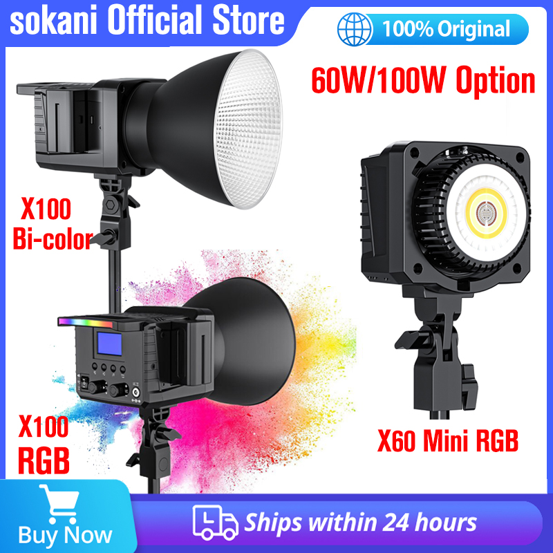 Sokani X100 / X60 Mini RGB bic - Photography Lighting Background avis et prix