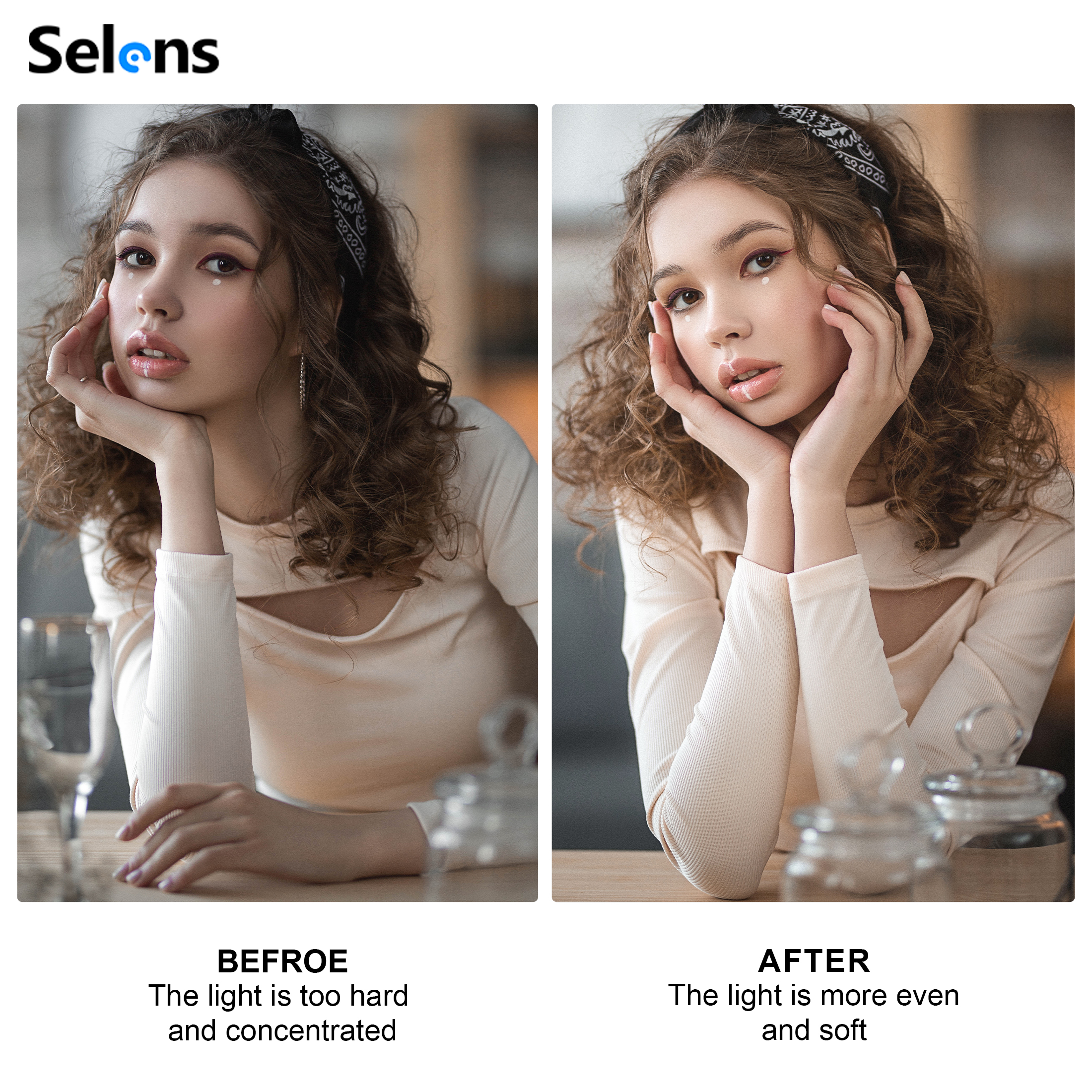 Selens diffuseur blanc diffuse - Photography Lighting Reflectors avis et prix