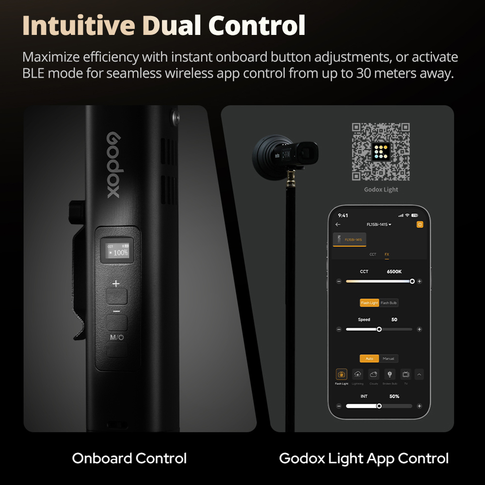 Lampe vidéo LED bicolore Godox - Photography Lighting Godox avis et prix