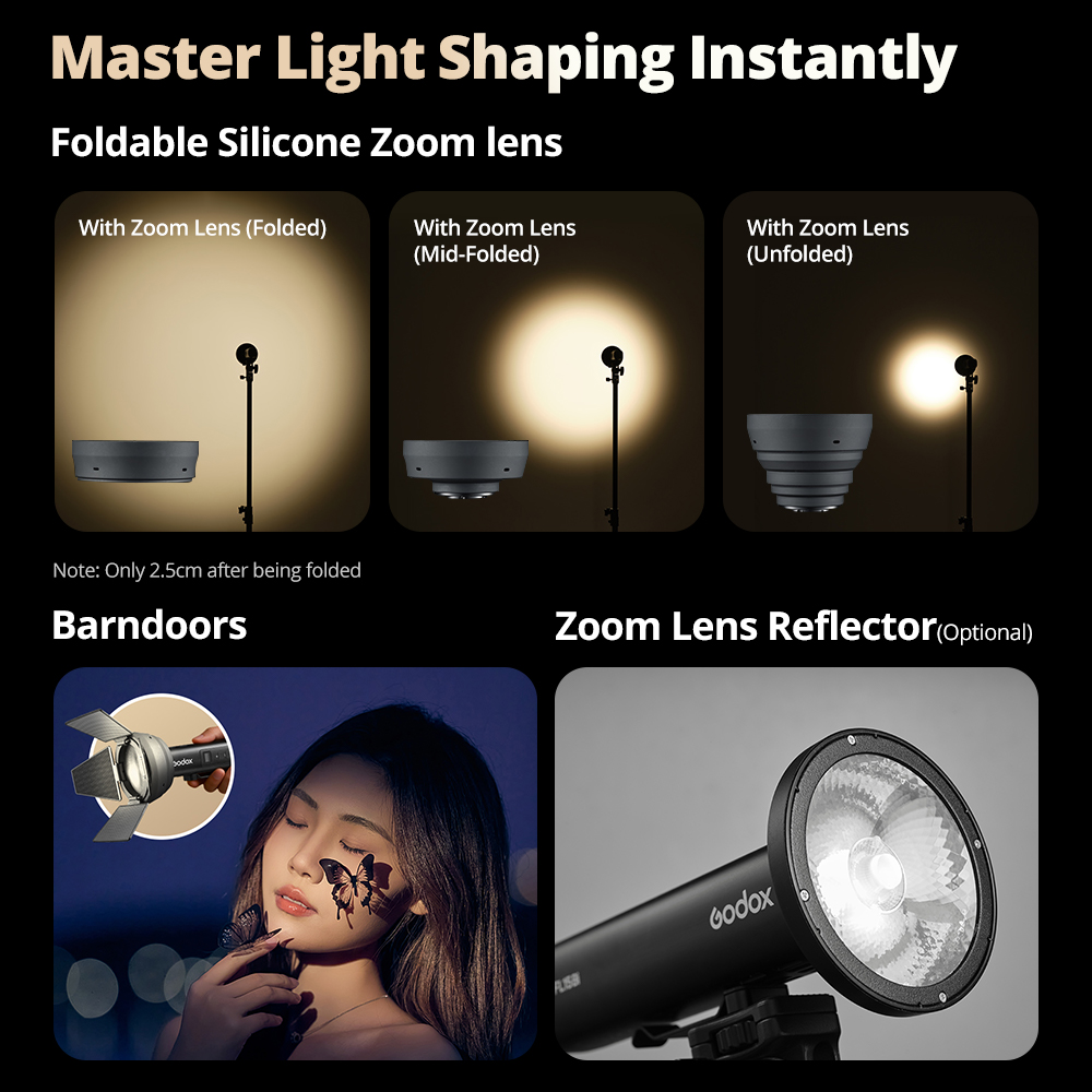 Lampe vidéo LED bicolore Godox - Photography Lighting Godox avis et prix