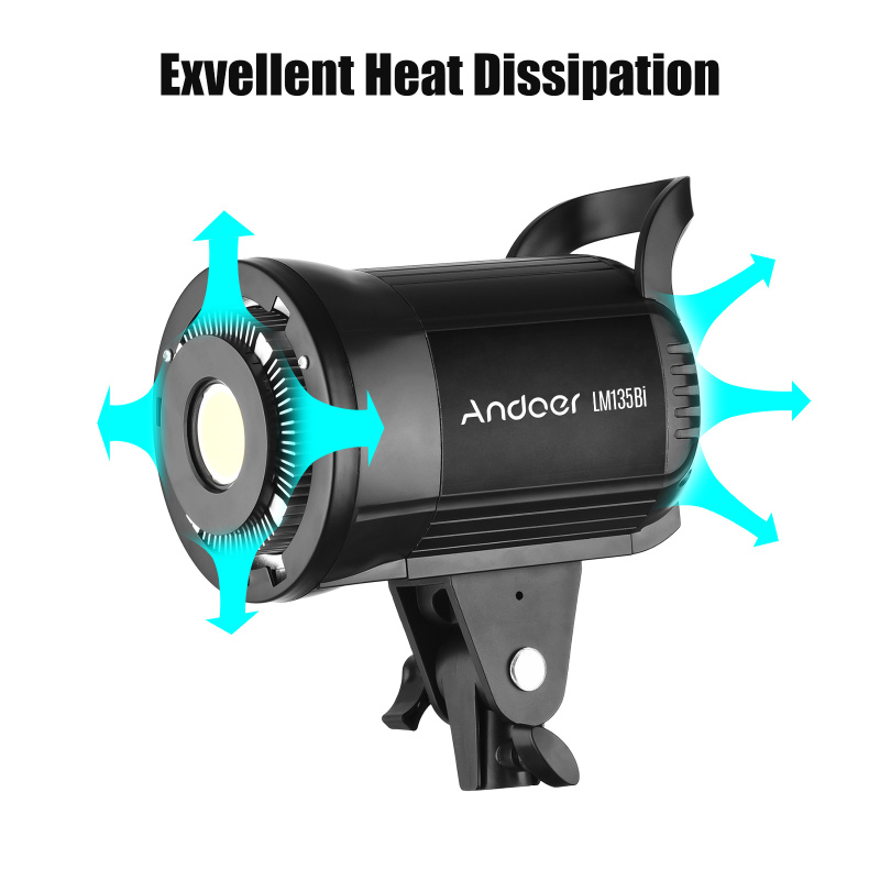 Andoer LM135Bi Portable LED ph - Photography Lighting Godox avis et prix