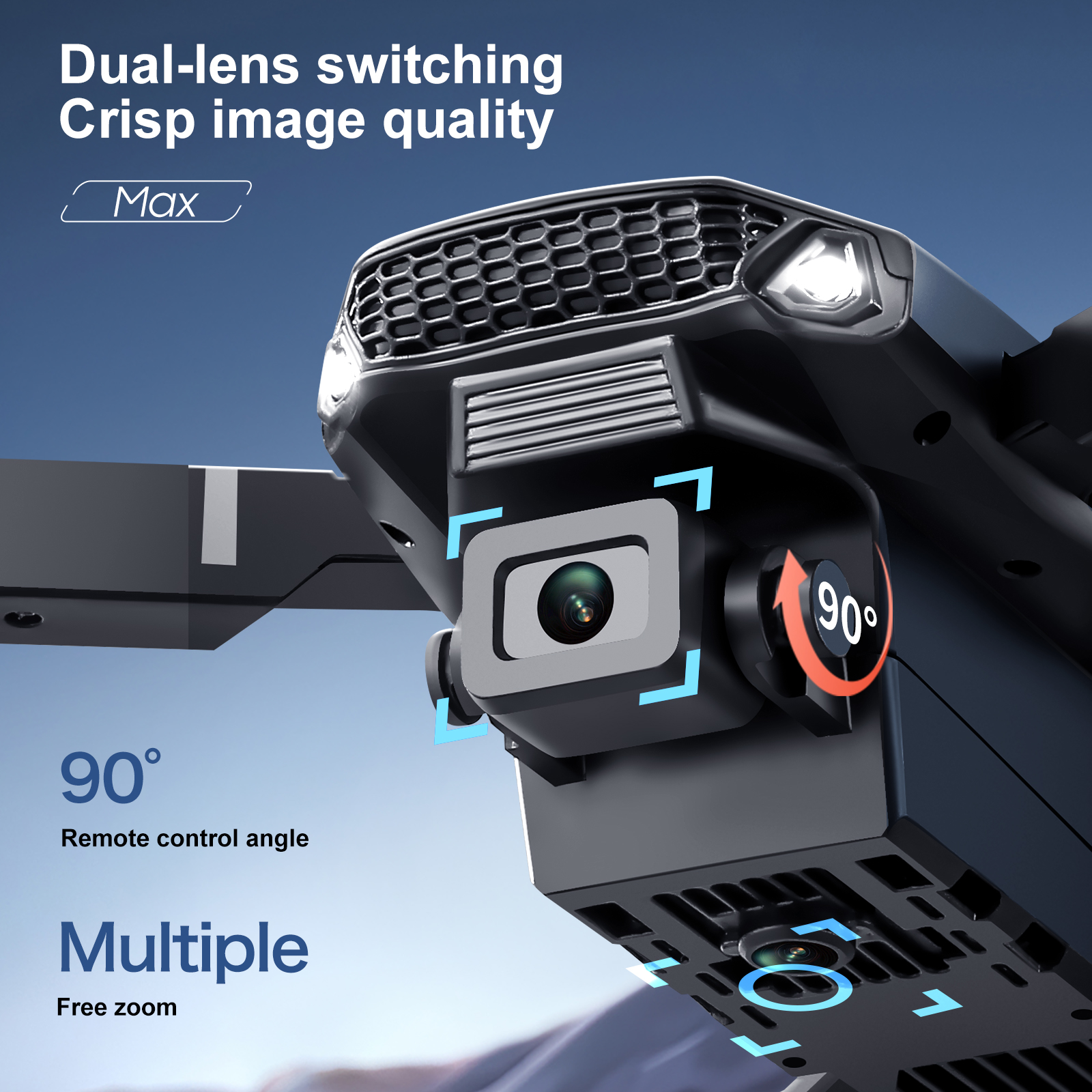 2025 Nouveau quadrirotor E88 E - Photography Lighting Indoor avis et prix