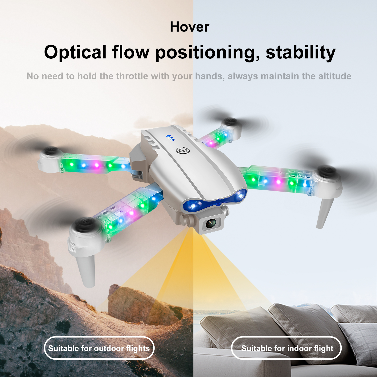 2025 Nouveau quadrirotor E88 E - Photography Lighting Indoor avis et prix