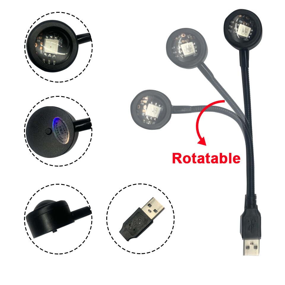 LED USB coucher de soleil lamp - Photography Lighting Home avis et prix