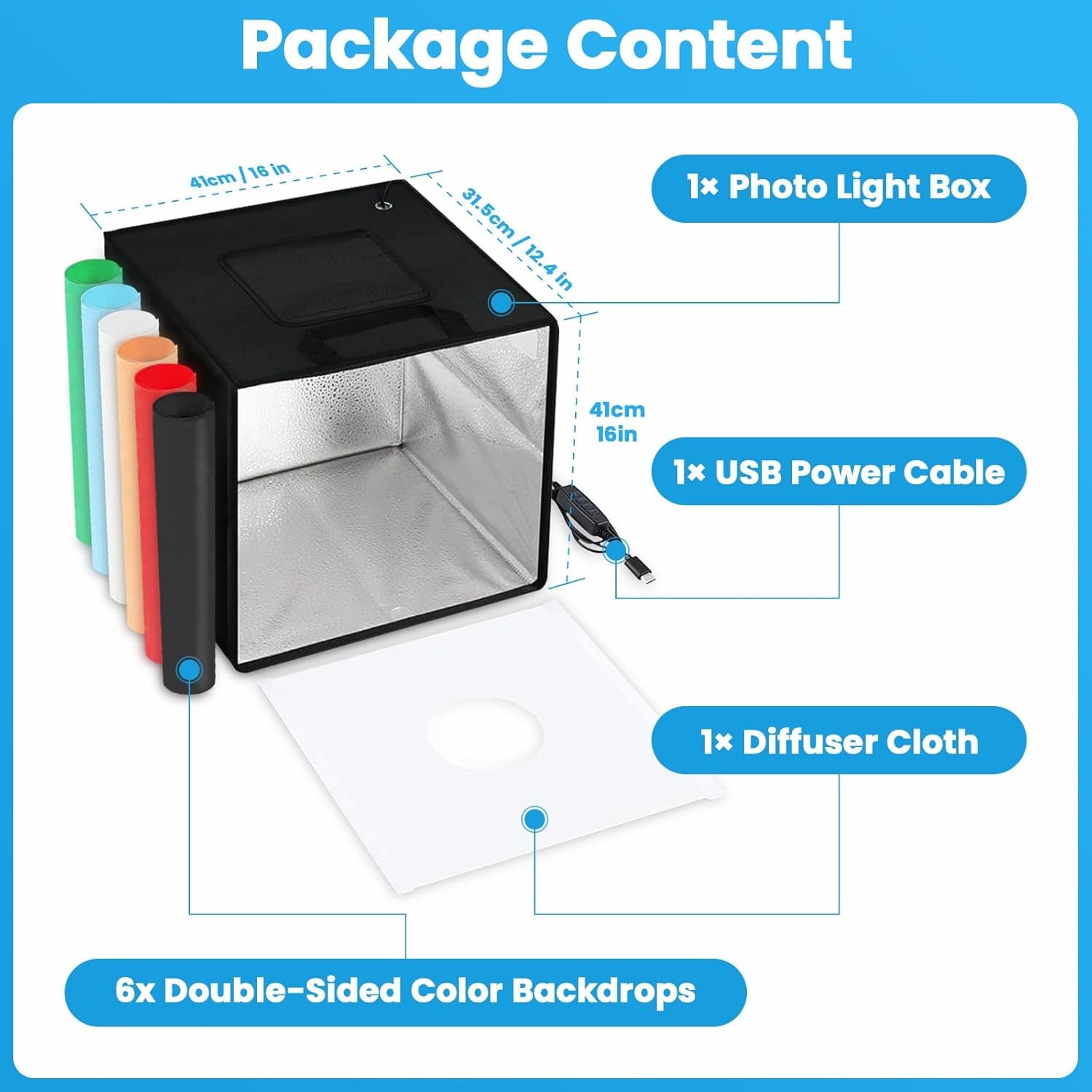 Boîte à lumière, boîte à lumiè - Photography Lighting Background avis et prix