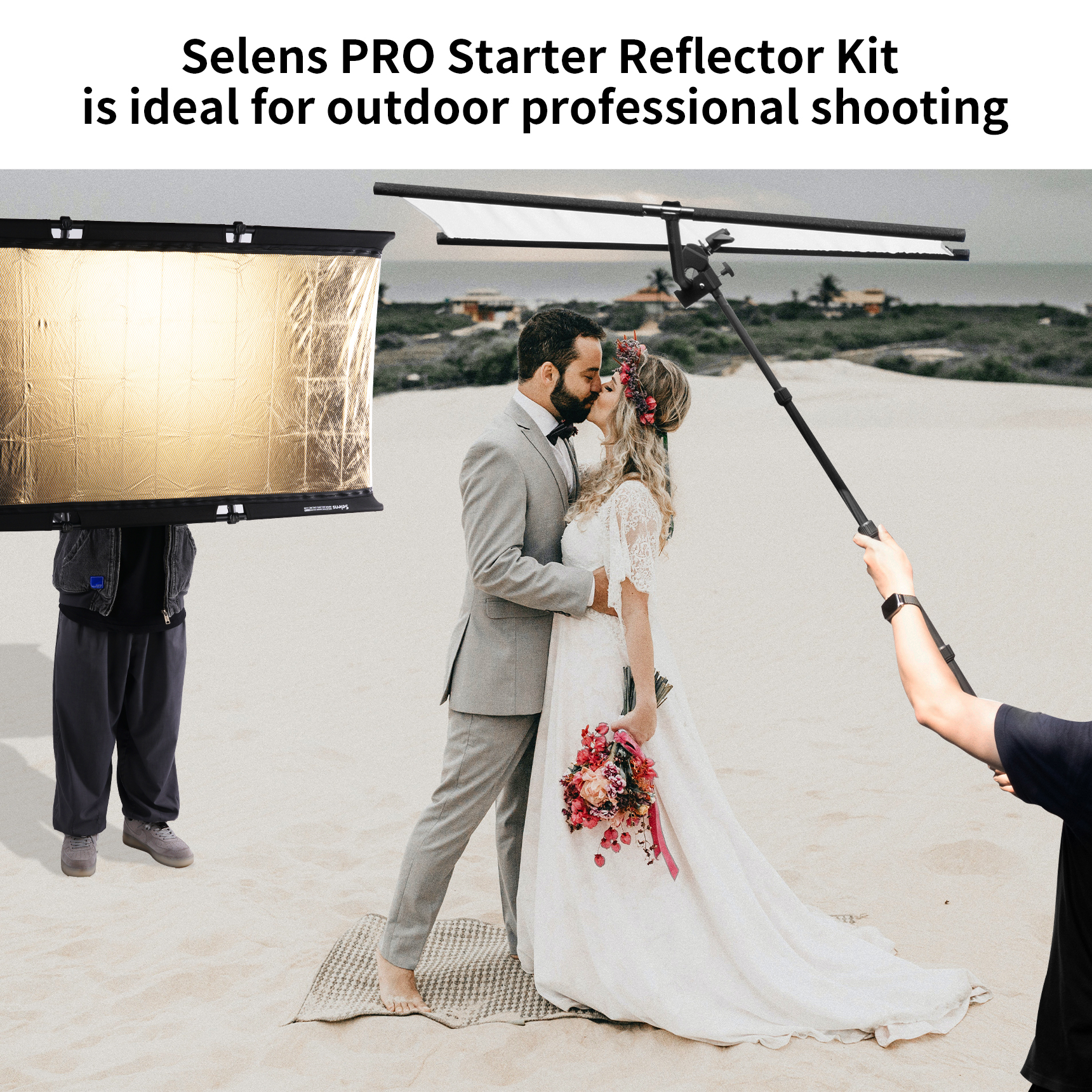 Kit de réflecteur 7-en-1 Selen - Beauty Dish 55Cm avis et prix