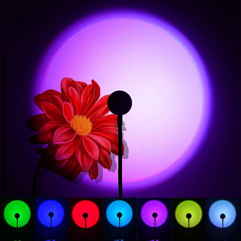 1x USB coucher de soleil lampe - Photography Lighting Home avis et prix