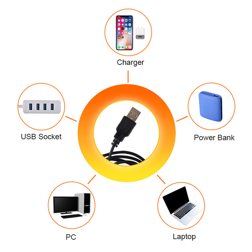 1x USB coucher de soleil lampe - Photography Lighting Home avis et prix