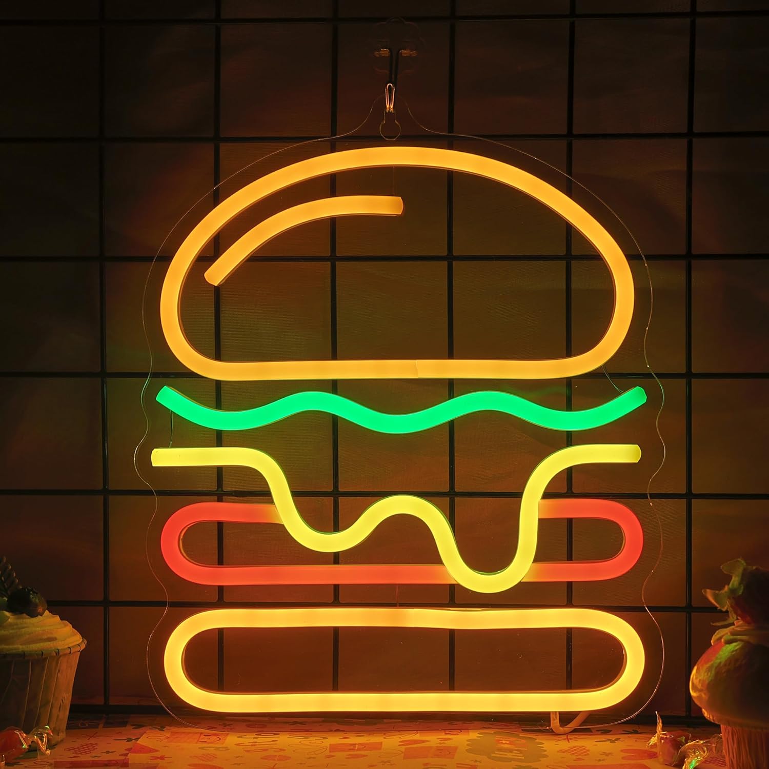 Enseigne au néon pour hamburge - Photography Lighting For Food avis et prix