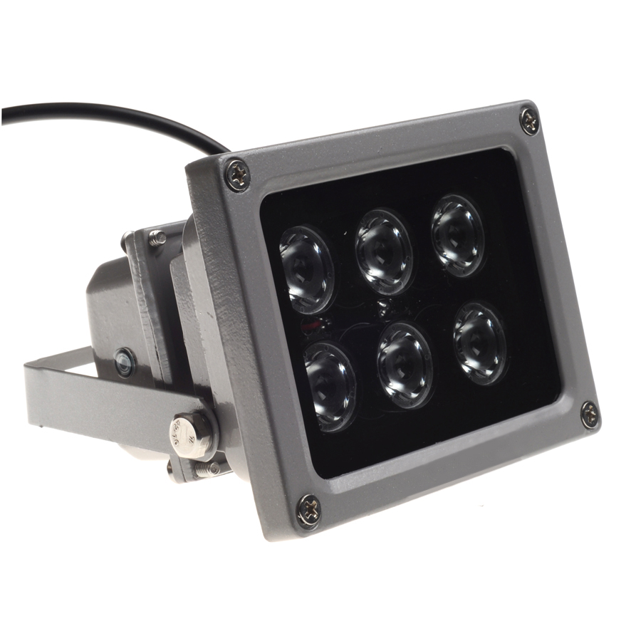 AZISHN CCTV LEDS IR illuminate - Photography Lighting Diagram avis et prix