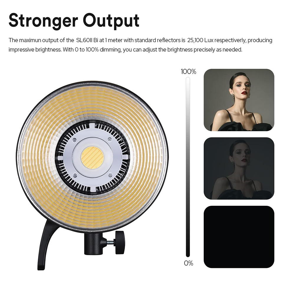 Godox SL60IID SL60IIBi 75W Lum - Photography Lighting Godox avis et prix