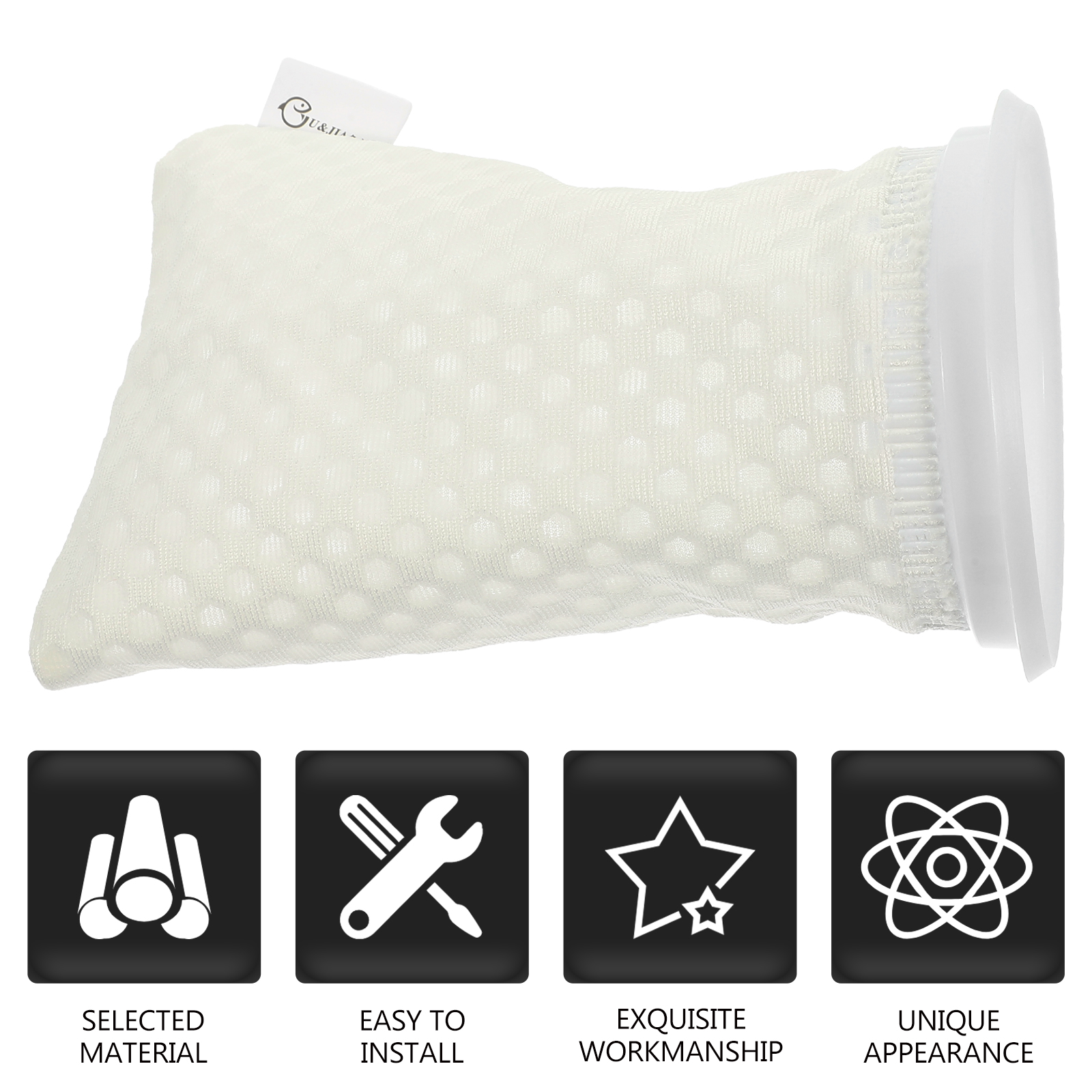 11 pièces filtre chaussettes 4 - Honeycomb Grid Filter avis et prix
