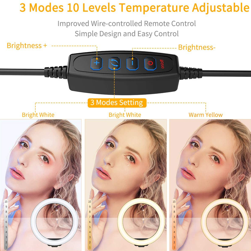 Lampe vidéo LED annulaire 16/2 - Photography Lighting Set Up avis et prix