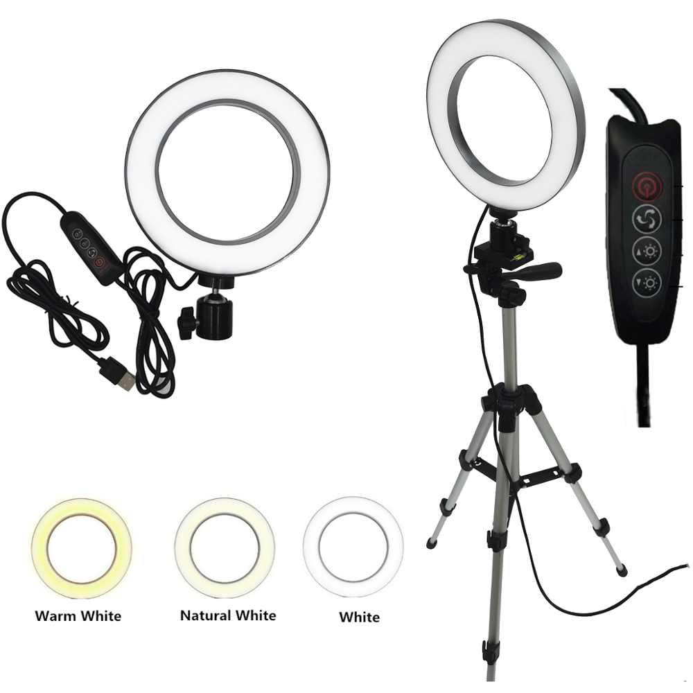 Éclairage Ring Light LED 6 