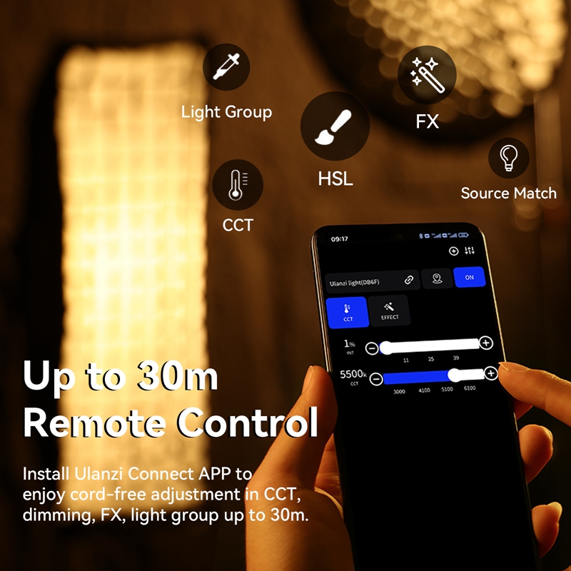 Ulanzi-Lampe vidéo LED bi-docu - Photography Lighting Home avis et prix
