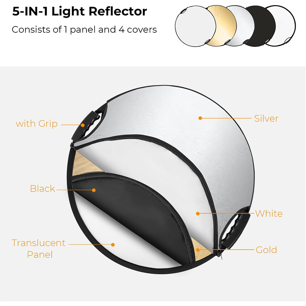 Réflecteur photographique plia - Photography Lighting Reflectors avis et prix