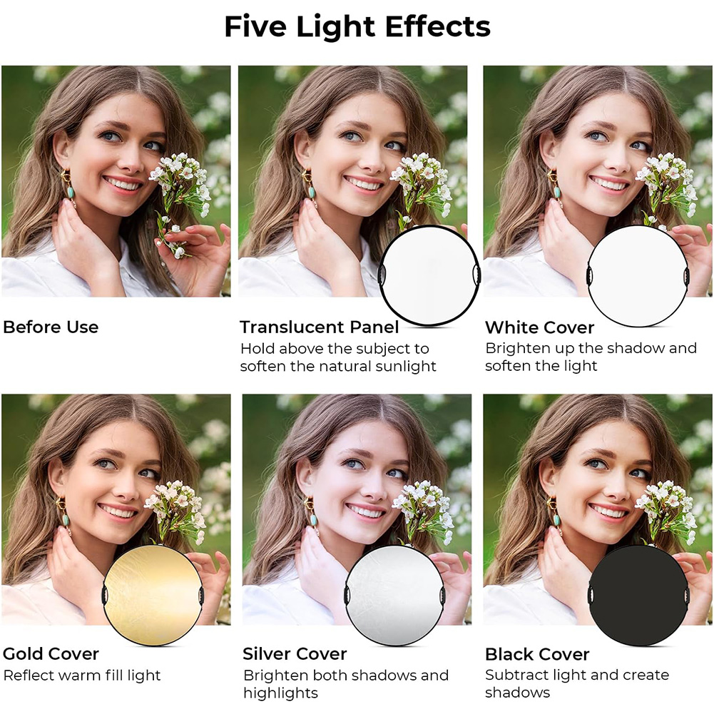 Réflecteur photographique plia - Photography Lighting Reflectors avis et prix