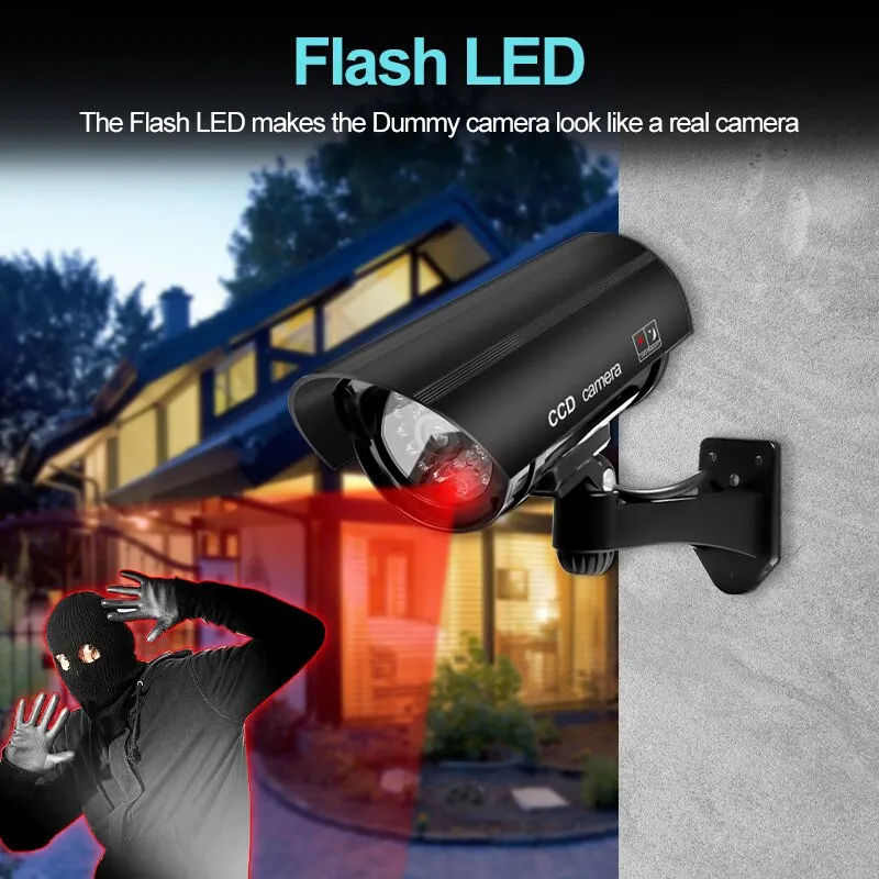 1 caméra de sécurité factice é - Photography Lighting Diagram avis et prix
