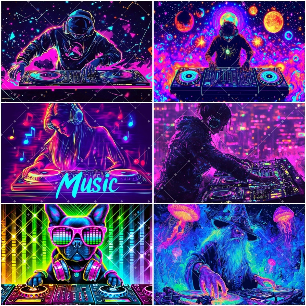 Décoration de fête DJ Hip Hop, - Photography Lighting Background avis et prix